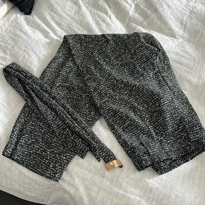 Belted High Waist Express Paperbag Pant